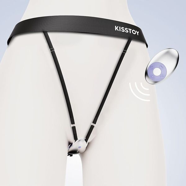 Вібратор у трусики KISSTOY Viosecret, пояс для фіксації та пульт ДК у комплекті SO9990 фото