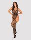 Ажурний бодістокінг під павутину Obsessive Bodystocking G325 black SO7247 фото 3