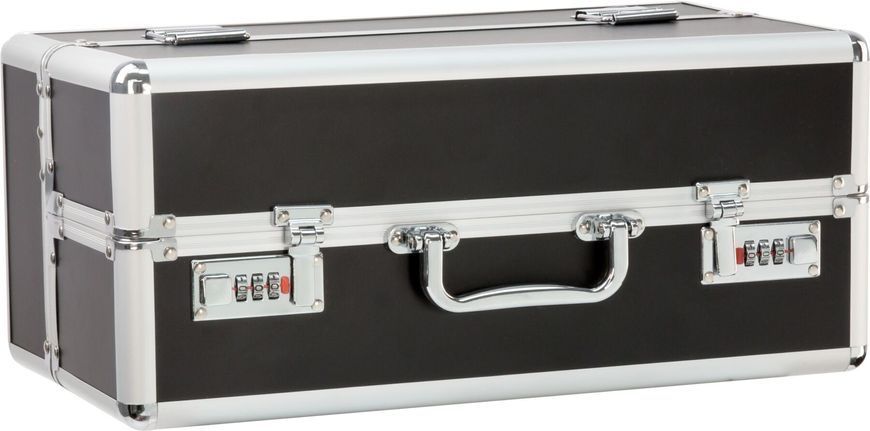 Великий кейс для зберігання секс-іграшок BMS Factory Large Lokable Vibrator Case Black, кодовий замо SO8899 фото