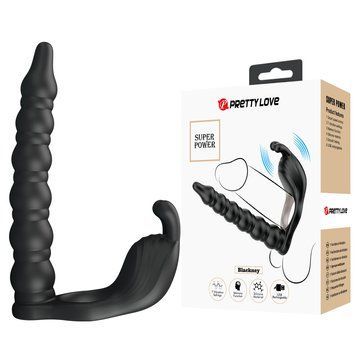 Насадка на член Pretty Love Blackney Vibrating Enhacer Black 6603BI-210327 фото
