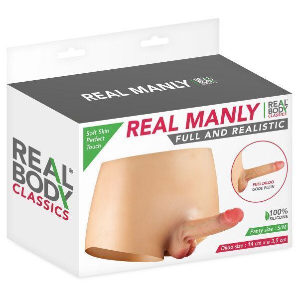 Страпон Real Body &mdash; Real Manly full and realistic S M SO9954 фото