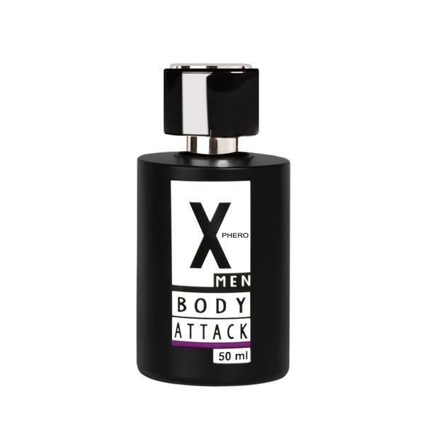 Чоловічі парфуми з феромонами Aurora X Phero Men Body Attack Violet, 50 мл 79140040458 фото