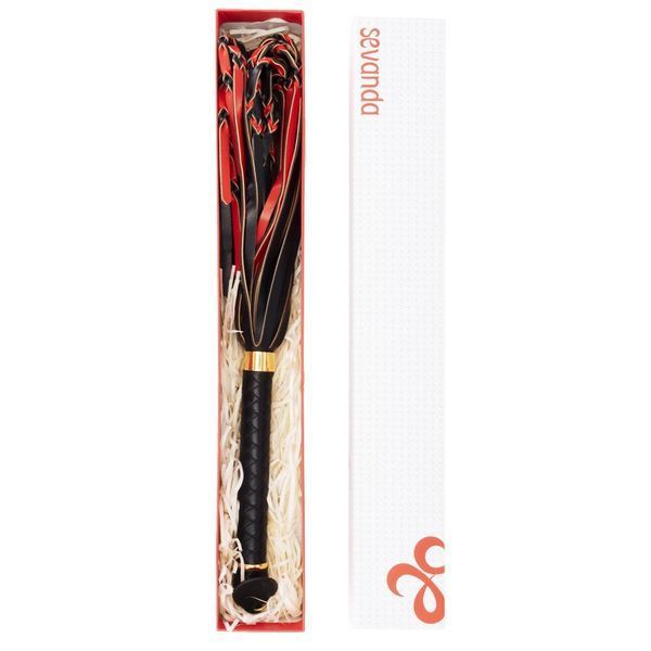 Флогер LOCKINK SEVANDA Red & Black Braided Tail Flogger SX0876 фото