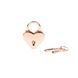 Замочок Liebe Seele Heart Shape Padlock Rose Gold (2 шт) SX1678 фото 1