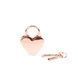 Замочок Liebe Seele Heart Shape Padlock Rose Gold (2 шт) SX1678 фото 2