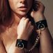 Наручники Bijoux Indiscrets MAZE &mdash; Wide Cuffs Black SO2649 фото 1