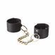 Наручники Bijoux Indiscrets MAZE &mdash; Wide Cuffs Black SO2649 фото 2