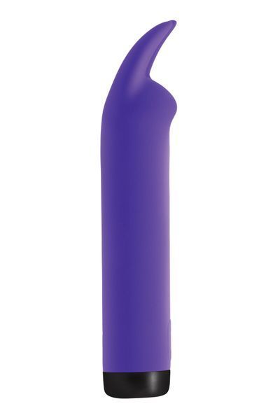 Вібратор S Pleasures Bullets Amethyst, фіолетовий, з двома відростками, 10 режимів, діаметр 3,1 см SX1604 фото