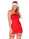 Сорочка Obsessive Kissmas chemise red
