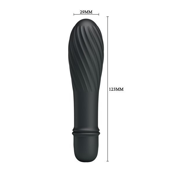Віброкуля Pretty Love Solomon Vibrator Black 6603BI-014503-4 фото
