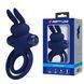 Ерекційне кільце Pretty Love Vibro Penis Ring Bunny III Dark Blue 6603BI-210206-3 фото