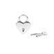 Замочок Liebe Seele Heart Shape Padlock Silver (2 шт)