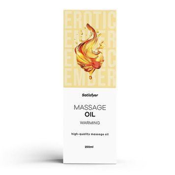 Масажна олія Satisfyer Massage Oil Warming, 250 мл SX2710 фото