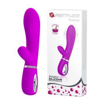 Вібратор-кролик Pretty Love Thomas Vibrator Purple 6603BI-014621 фото