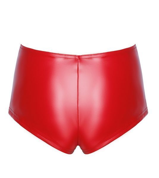 Шорти Noir Handmade F356 Red powerwetlook shorts - 3XL SX2124 фото