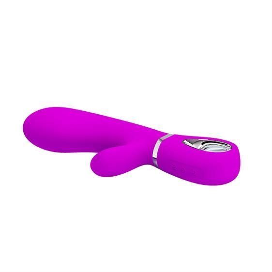 Вібратор-кролик Pretty Love Thomas Vibrator Purple 6603BI-014621 фото