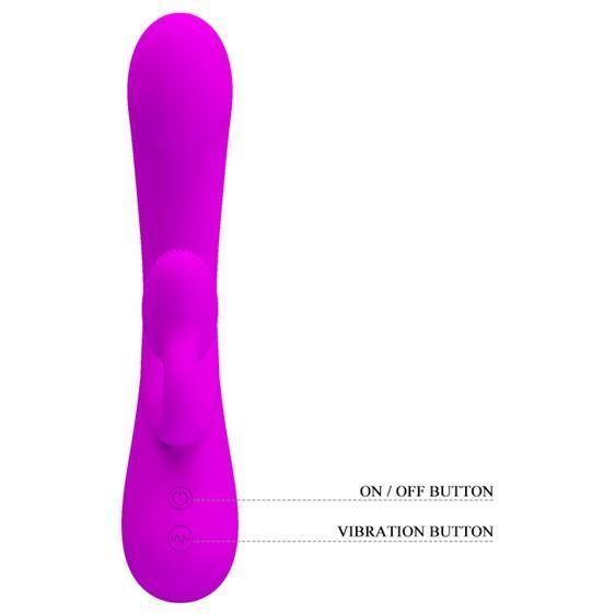 Вібратор-кролик Pretty Love Sincere Vibrator Purple 6603BI-014988 фото