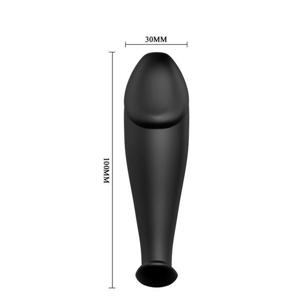 Анальна пробка з вібрацією Pretty Love Special Anal Stimulation Vibrating Penis Black 6603BI-040040 фото