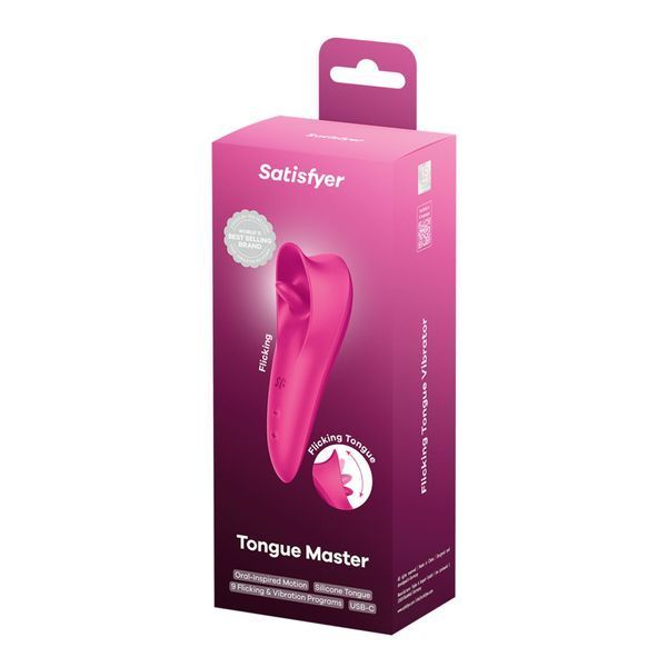 Вібростимулятор для клітора з язичком Satisfyer Tongue Master SX3850 фото