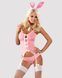Еротичний костюм зайчика Obsessive Bunny suit 4 pcs costume pink, рожевий SO7255 фото 1