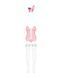 Еротичний костюм зайчика Obsessive Bunny suit 4 pcs costume pink, рожевий SO7255 фото 5