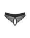 Трусики з доступом Obsessive Chemeris crotchless panties XL 2XL SO9764 фото 6