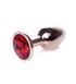 Анальна пробка Boys of Toys Jewellery Red Gold PLUG- Red 62530064-00109 фото 3