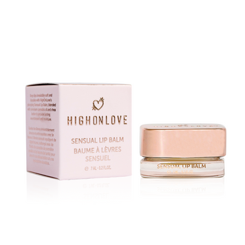 Стимулюючий бальзам для губ для об'єму та орального сексу Plumping Lip Balm HighOnLove, 7 мл HOL18803 фото