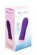 Віброкуля S Pleasures Bullets Twist & Shout Purple, фіолетова, ребриста поверхня, 10 режимів SX1606 фото 3