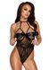 Боді Kissable Sexy Kiss Body, S/M, Black SX1960 фото 1