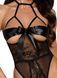 Боді Kissable Sexy Kiss Body, S/M, Black SX1960 фото 3
