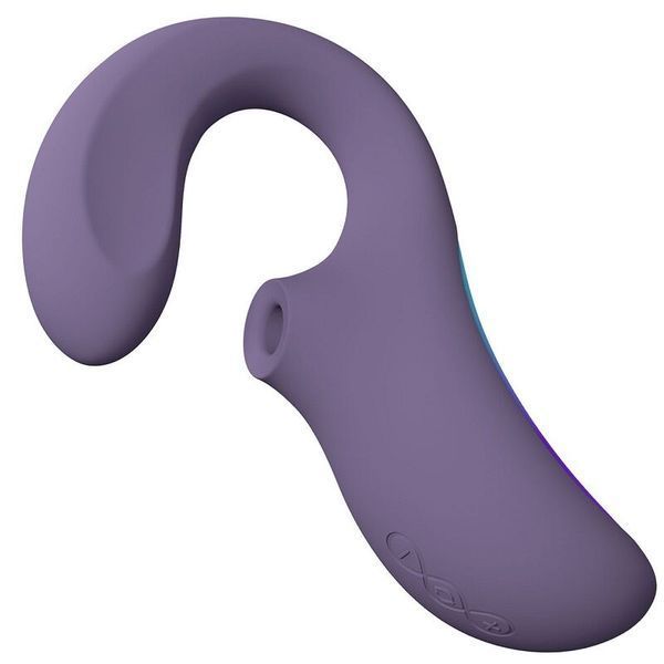 Кліторально-вагінальний звуковий стимулятор LELO Enigma WAVE Cyber Purple, 3 типи стимуляції SX0686 фото