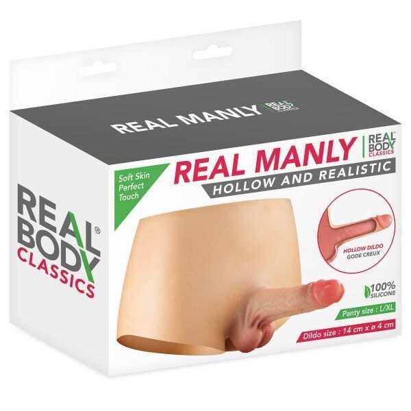 Страпон Real Body &mdash; Real Manly hollow and realistic L XL SO9957 фото