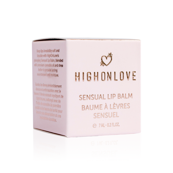 Стимулюючий бальзам для губ для об'єму та орального сексу Plumping Lip Balm HighOnLove, 7 мл HOL18803 фото
