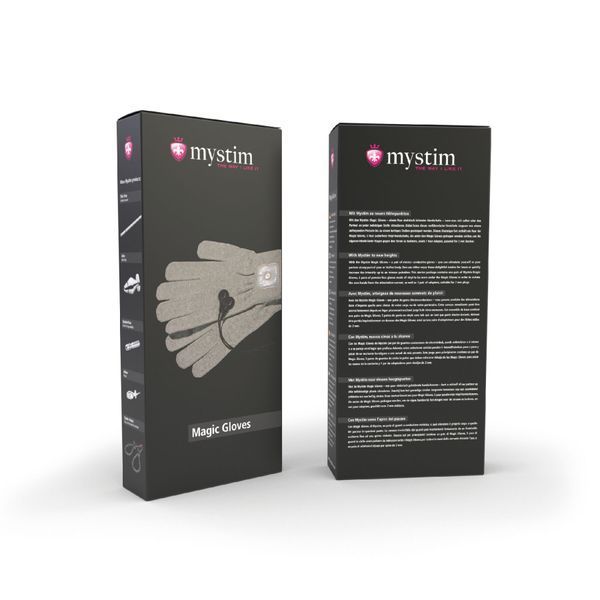Рукавички для електростимуляції Mystim Magic Gloves, дуже ніжний вплив SO2979 фото
