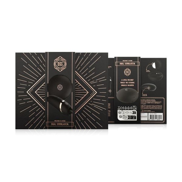 Мінівібратор з язичком Rosy Gold - Vibrating & Licking Dual Stimulator SX3920 фото